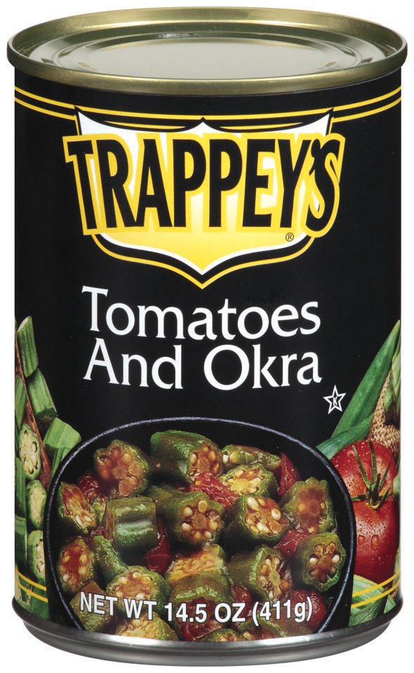 Trappey's Cut Okra and Tomatoes, 14.5 oz | Joe V's Smart Shop