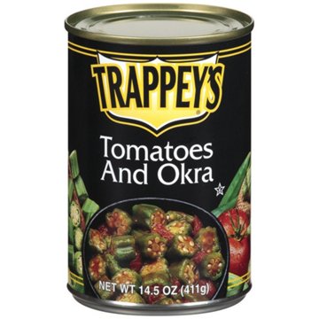 Trappey's Cut Okra and Tomatoes, 14.5 oz