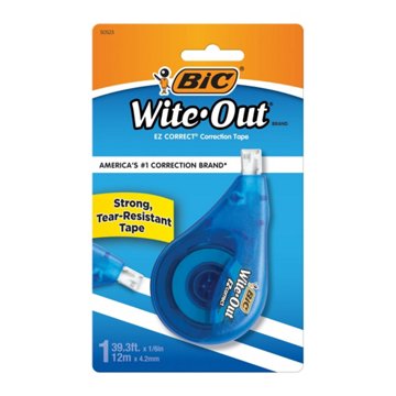 BIC Wite-Out EZ Correct Correction Tape