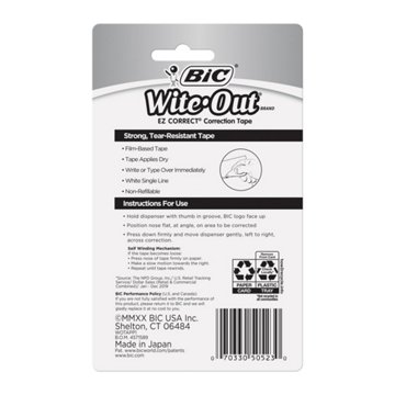 BIC Wite-Out EZ Correct Correction Tape