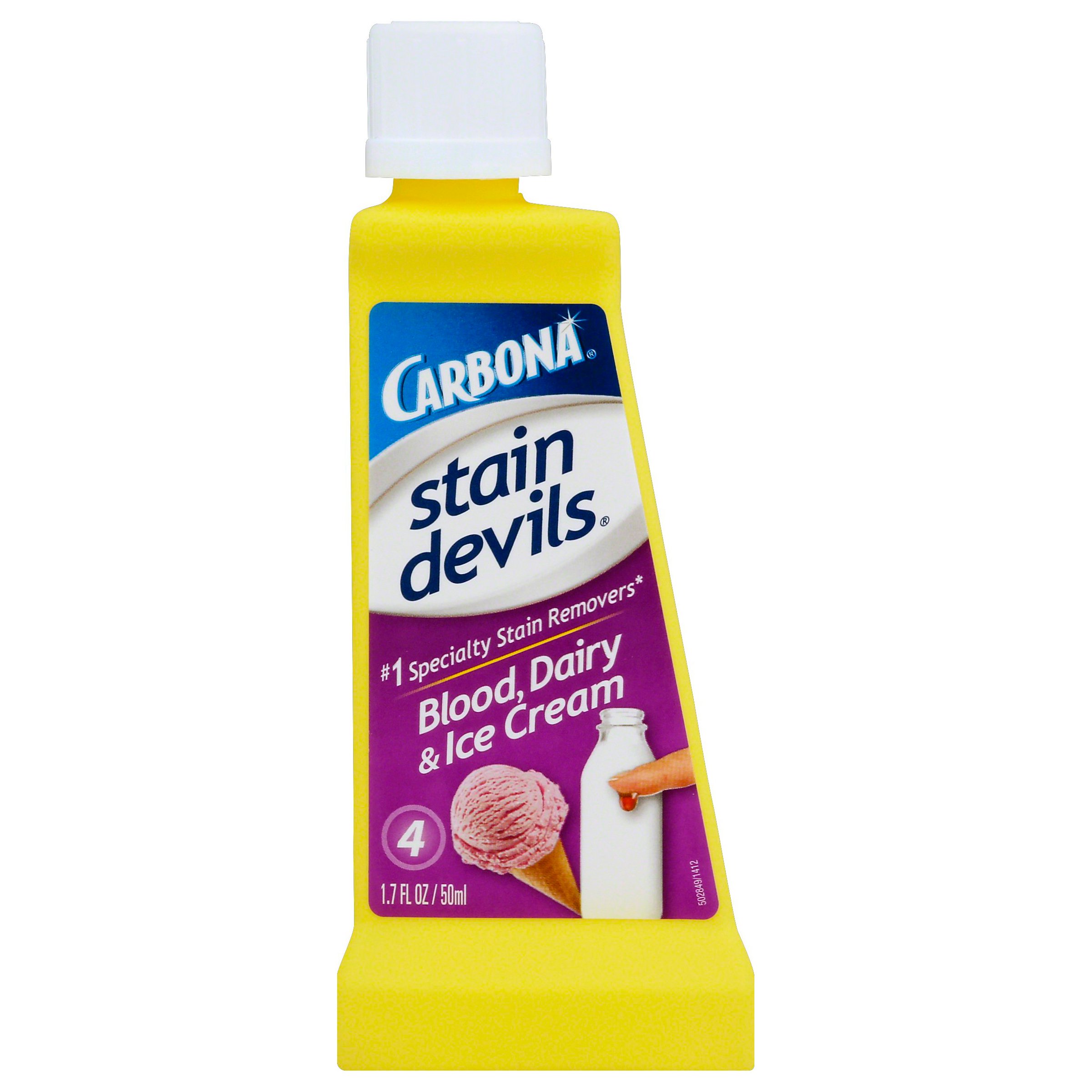Carbona Stain Devils Blood Dairy & Ice Cream Stain Remover - Shop Stain  Removers at H-E-B