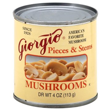 Giorgio Pieces and Stems Mushrooms, 4 oz