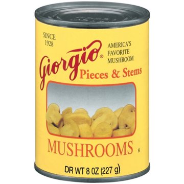 Giorgio Pieces & Stems Mushrooms, 8 oz