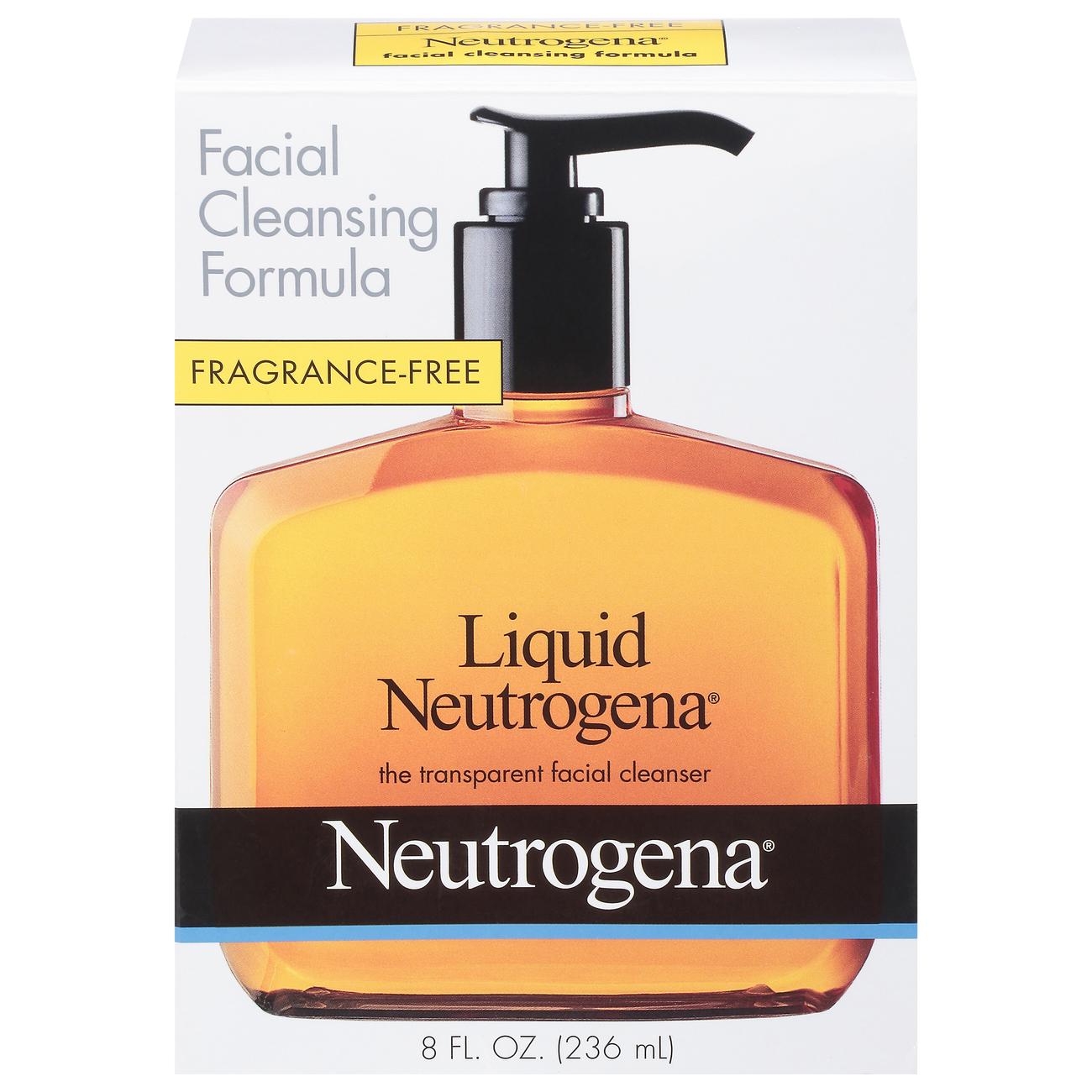 Neutrogena Liquid Facial Cleansing Formula; image 1 of 8