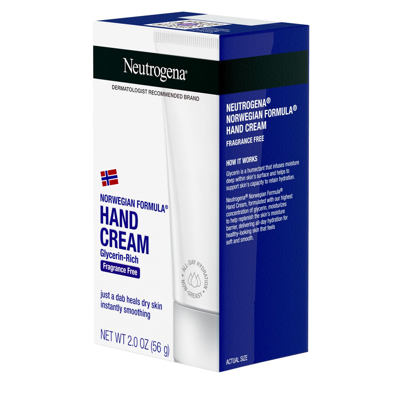 Neutrogena Norwegian Formula Dry Hand Cream - Fragrance Free; image 5 of 5