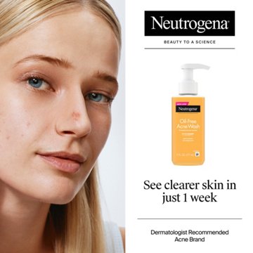 Neutrogena Oil-Free Salicylic Acid Acne Fighting Face Wash