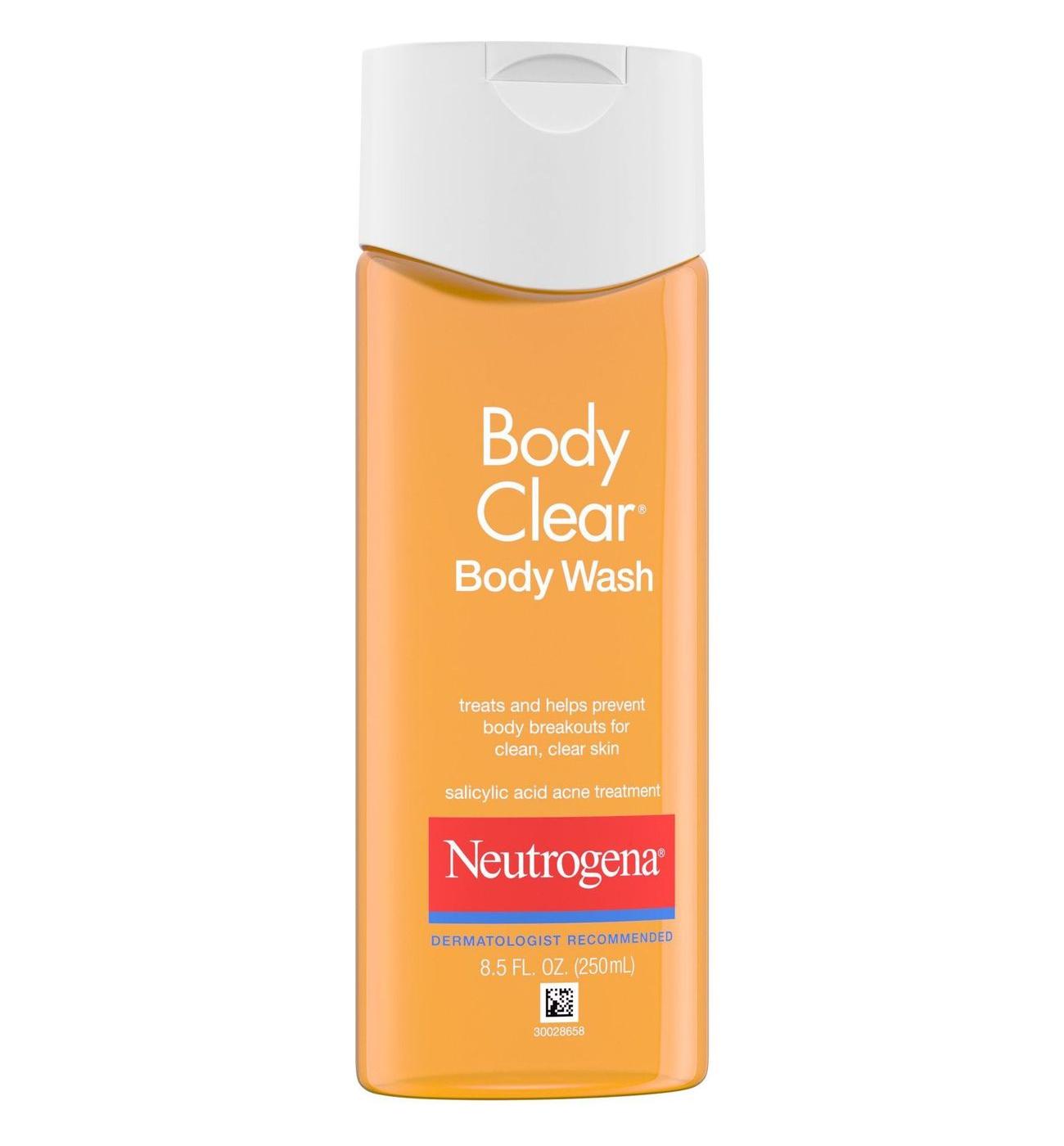 Neutrogena Clear Acne Body Wash with 2% Salicylic Acid; image 4 of 7