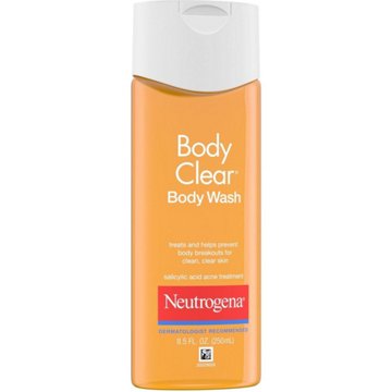 Neutrogena Clear Acne Body Wash with 2% Salicylic Acid, 8.5 oz