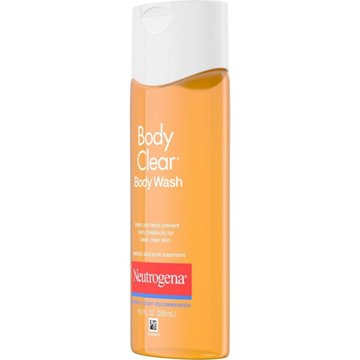 Neutrogena Clear Acne Body Wash with 2% Salicylic Acid, 8.5 oz