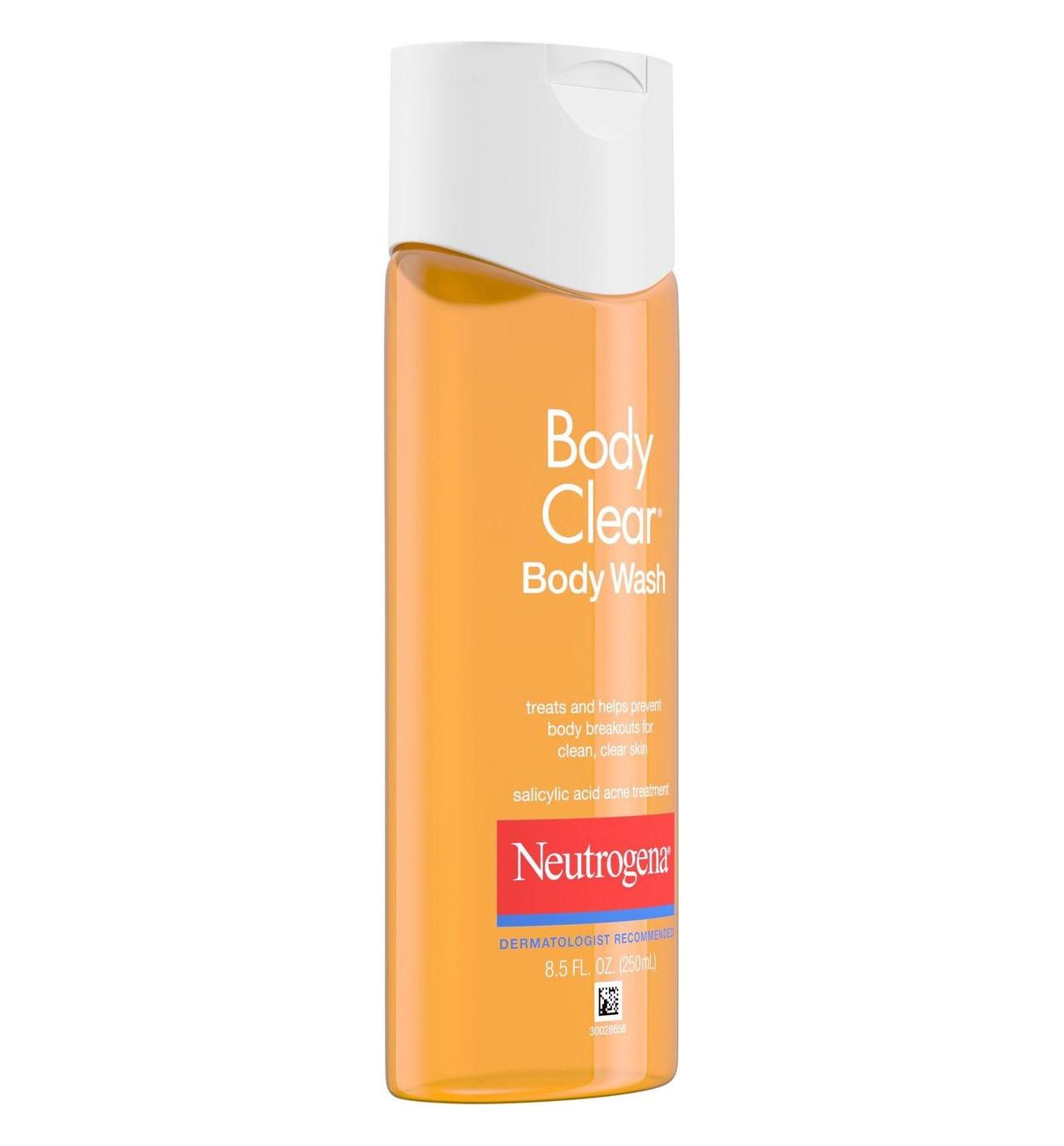 Neutrogena Clear Acne Body Wash with 2% Salicylic Acid; image 6 of 7