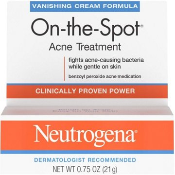Neutrogena On-The-Spot Acne Treatment with 2.5% Benzoyl Peroxide, .75 oz