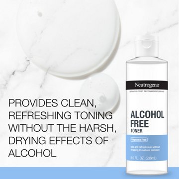 Neutrogena Hypoallergenic Alcohol-Free Daily Facial Toner, 8.5 oz