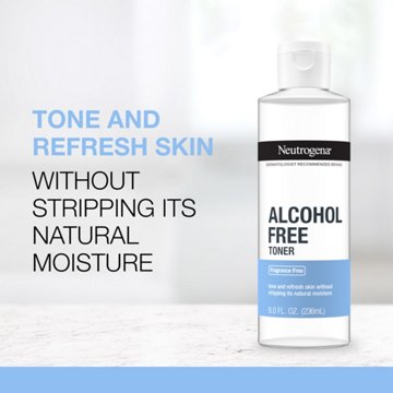 Neutrogena Hypoallergenic Alcohol-Free Daily Facial Toner, 8.5 oz