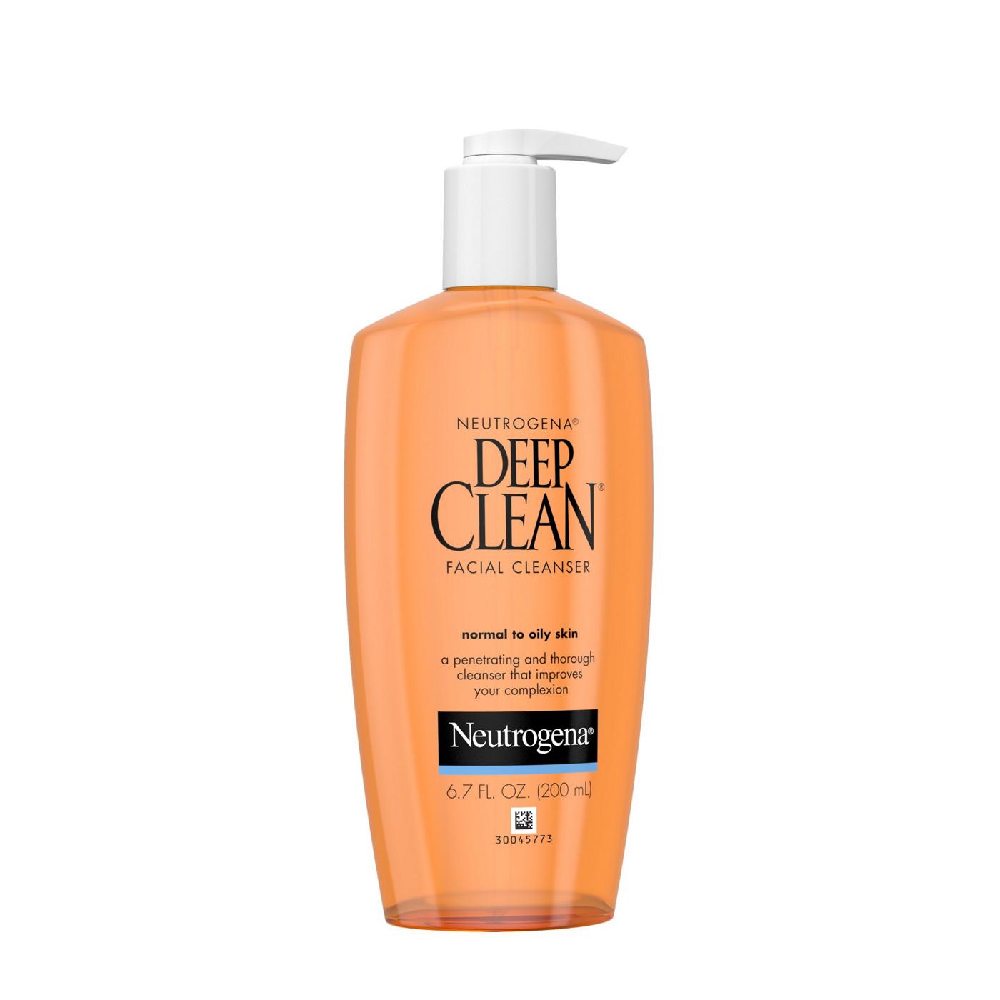 Neutrogena Deep Clean Facial Cleanser; image 2 of 3