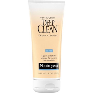 Neutrogena Deep Clean Oil-Free Daily Facial Cream Cleanser, 7 oz