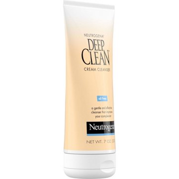 Neutrogena Deep Clean Oil-Free Daily Facial Cream Cleanser, 7 oz