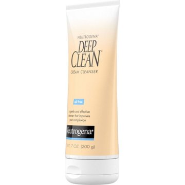 Neutrogena Deep Clean Oil-Free Daily Facial Cream Cleanser, 7 oz
