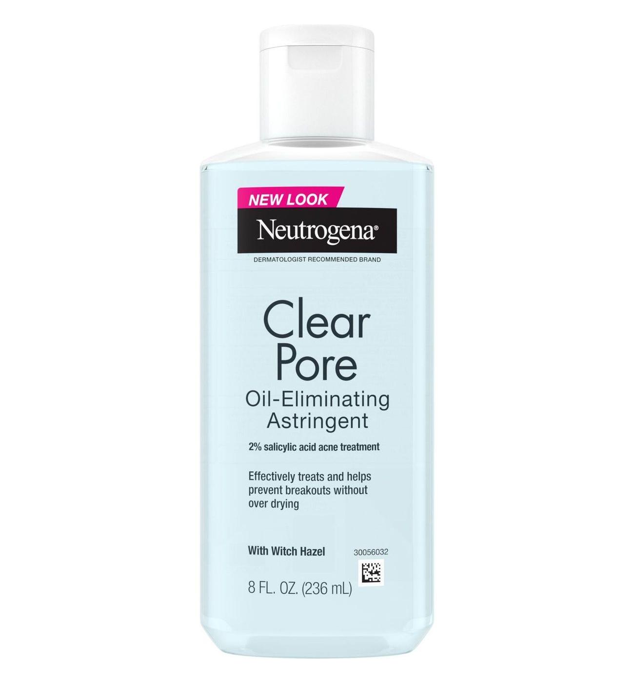 Neutrogena Clear Pore Oil-Eliminating Facial Astringent; image 1 of 7