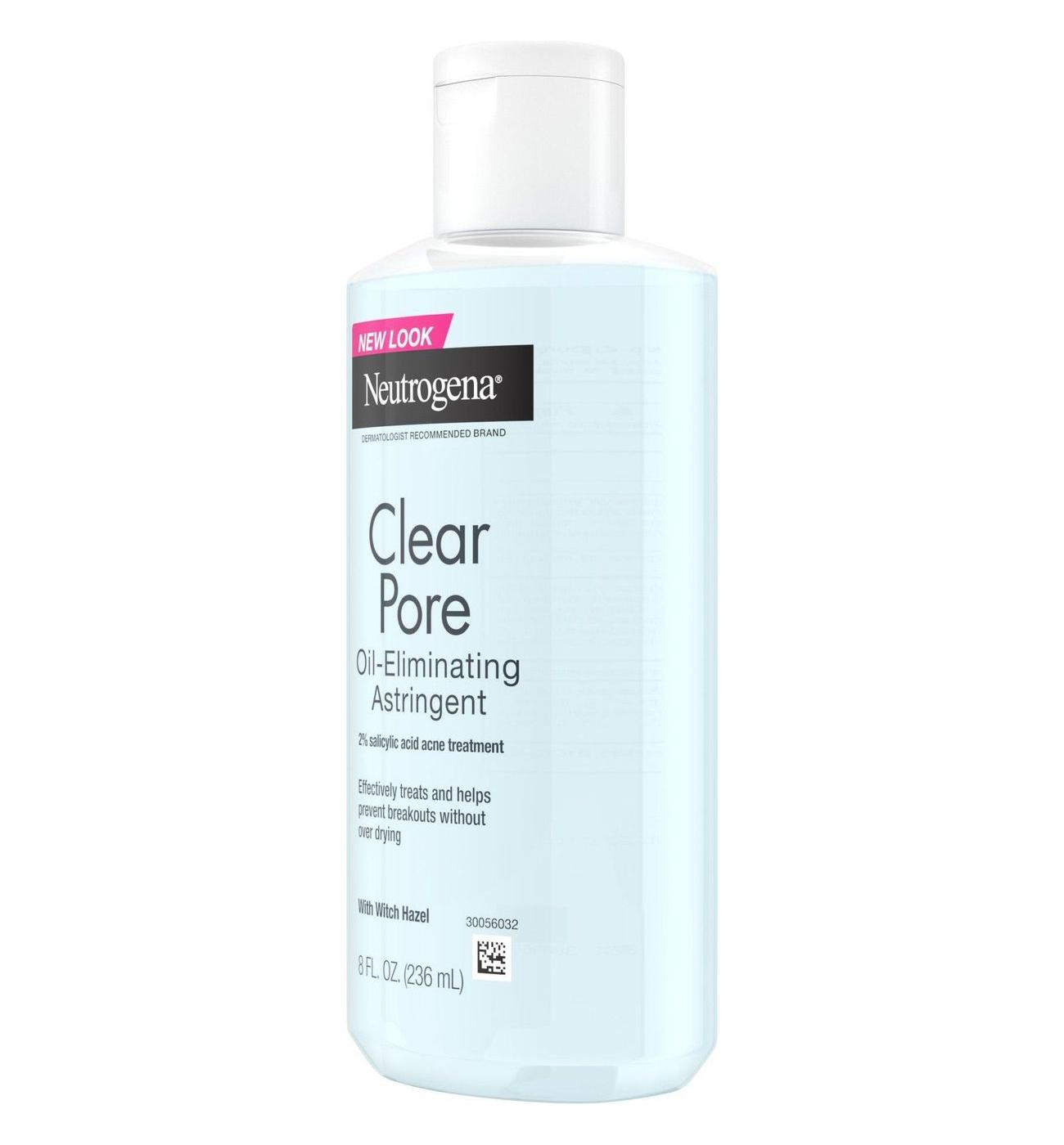 Neutrogena Clear Pore Oil-Eliminating Facial Astringent; image 3 of 7