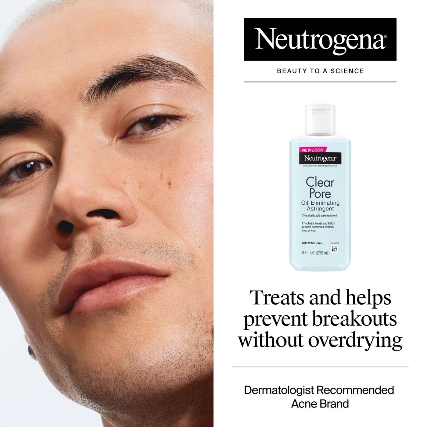 Neutrogena Clear Pore Oil-Eliminating Facial Astringent; image 4 of 7