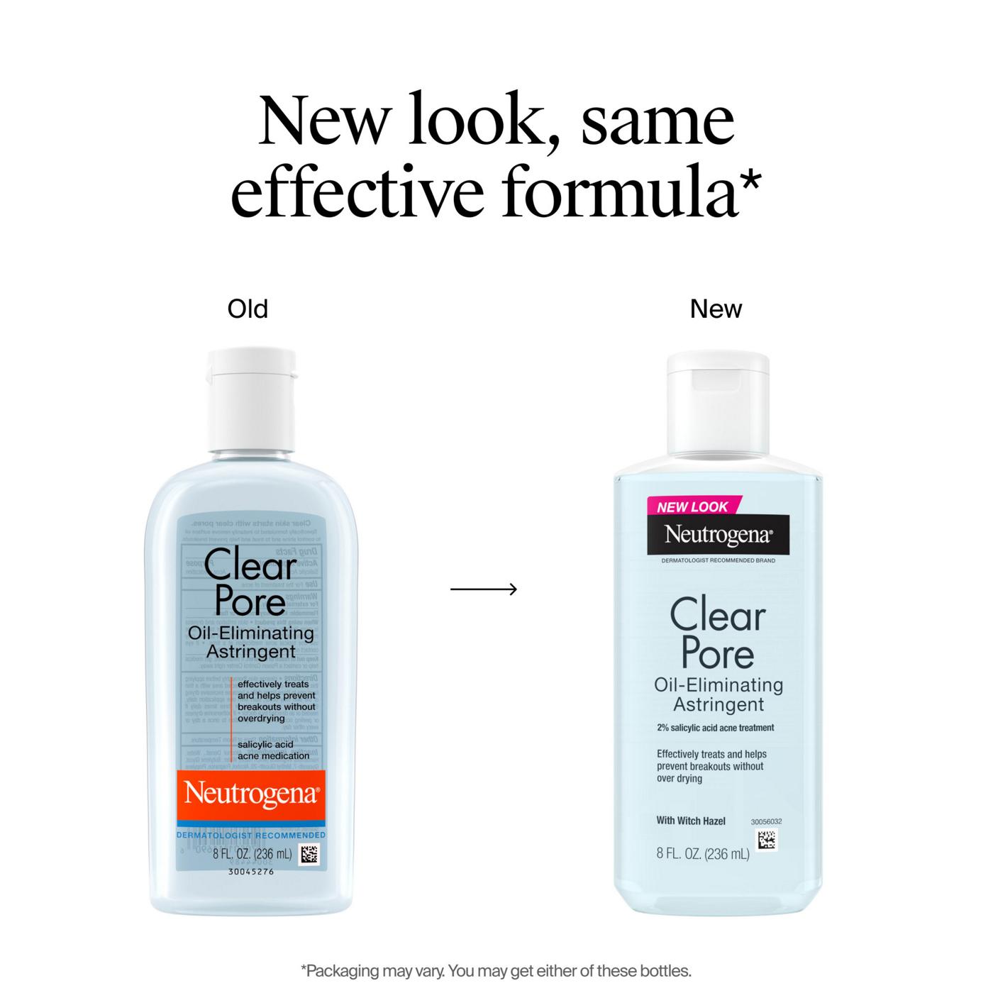 Neutrogena Clear Pore Oil-Eliminating Facial Astringent; image 6 of 7