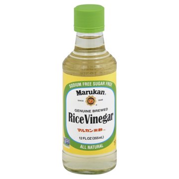 Marukan Genuine Brewed Rice Vinegar, 12 oz