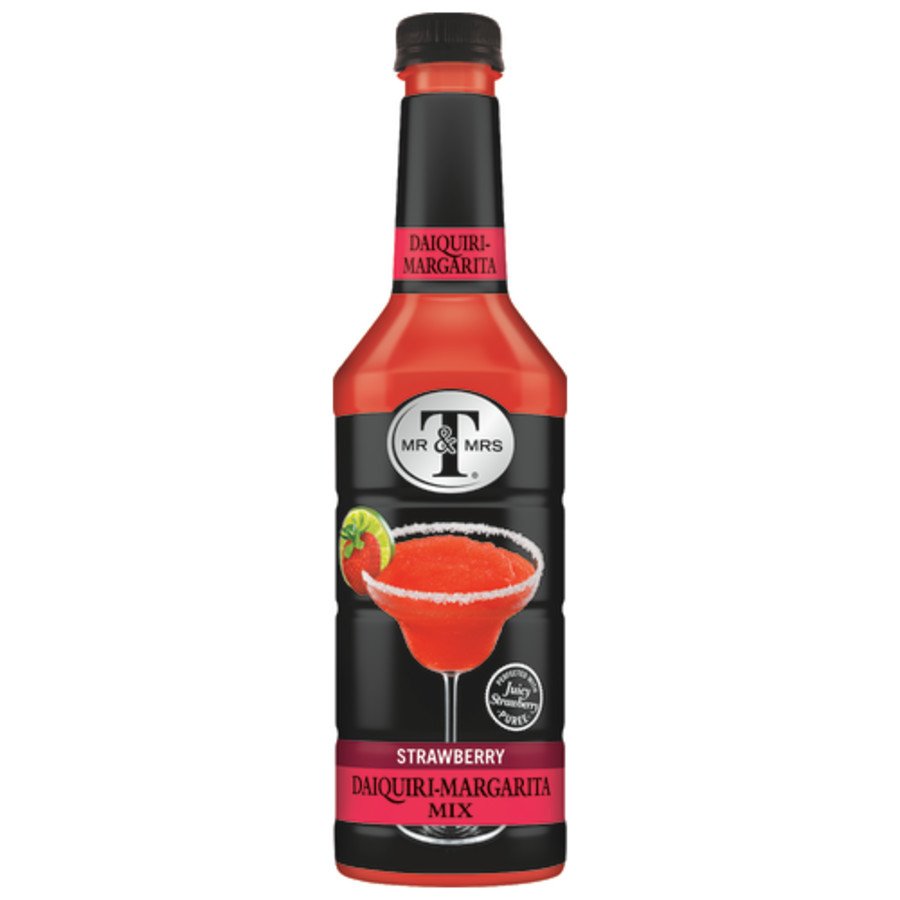 Mr & Mrs T Strawberry Daiquiri Margarita Mix Shop Cocktail Mixers at