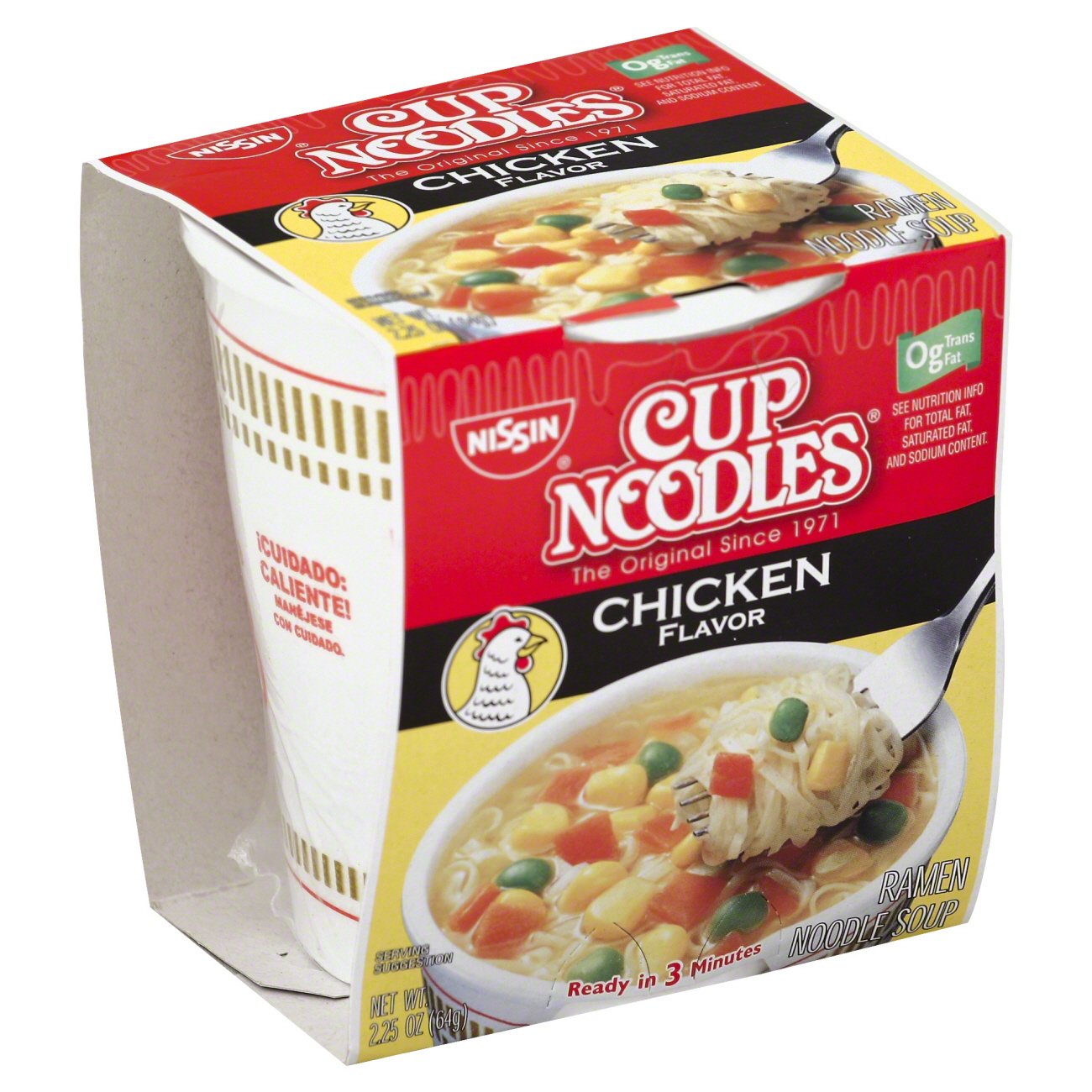 Nissin Cup Noodles Chicken Flavor Noodle Soup - Shop Soups & chili at H-E-B