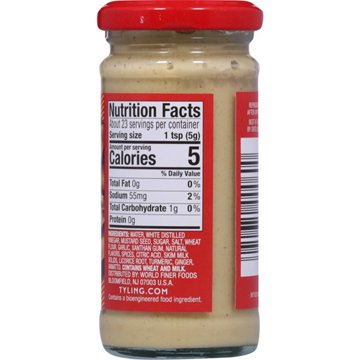 Ty Ling Chinese Style Hot Mustard, 4 oz