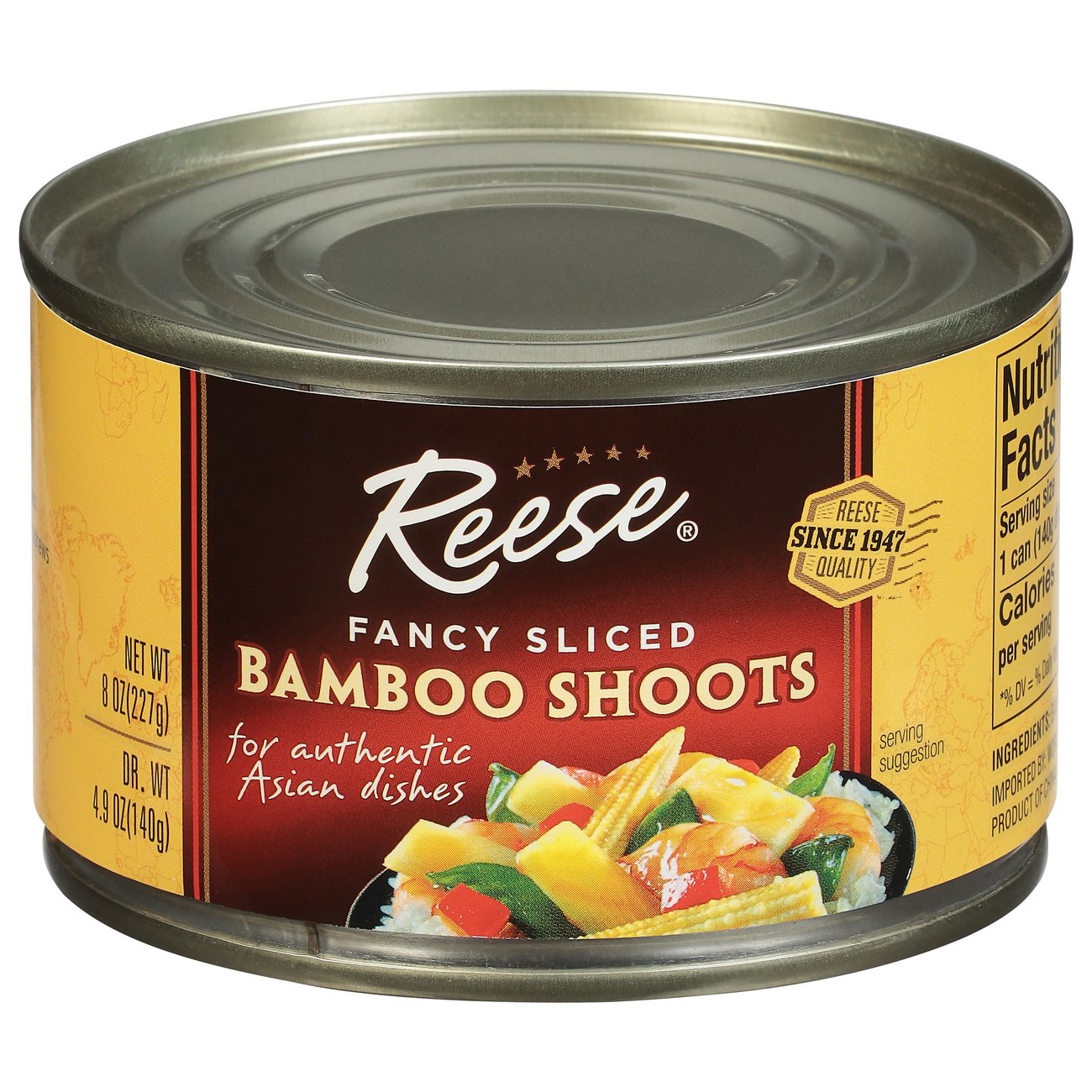 Reese Fancy Sliced Bamboo Shoots Shop Specialty & Asian at HEB