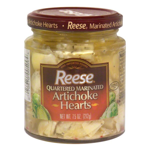 Reese Quartered Marinated Artichoke Hearts Shop Artichokes & asparagus at HEB