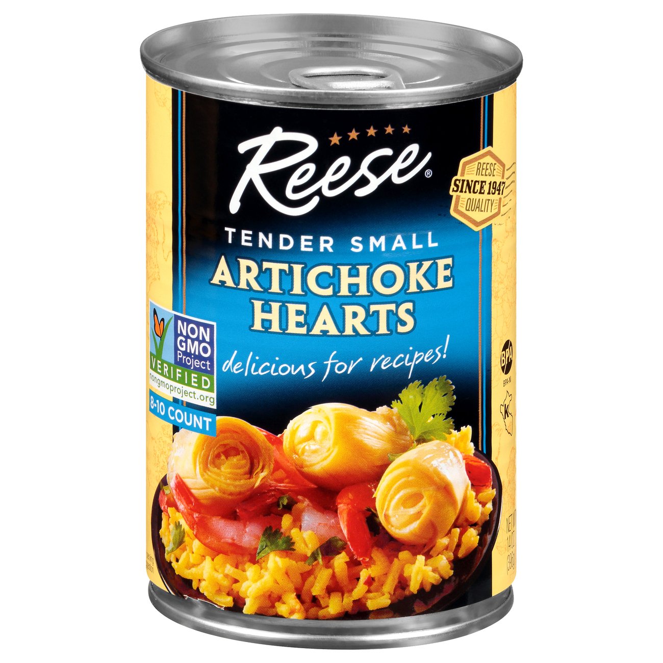 Reese Artichoke Hearts, 810 Small Size Shop Artichokes & asparagus at HEB