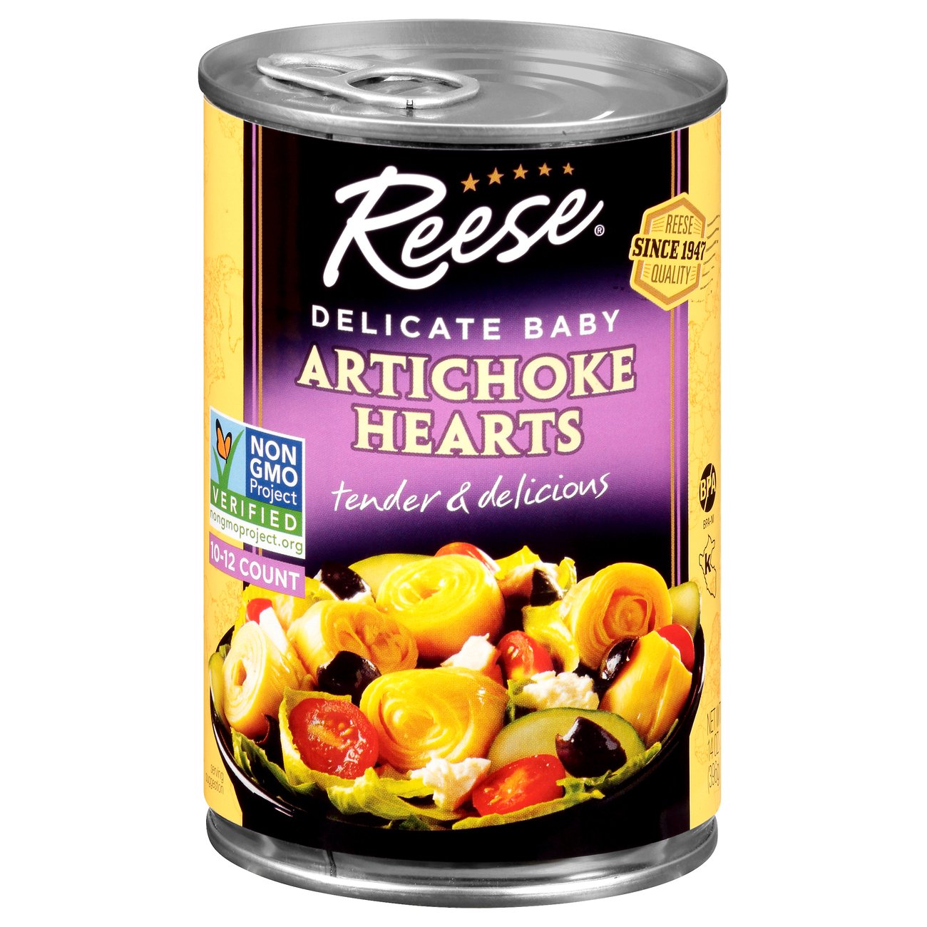 Reese Artichoke Hearts, 1012 Extra Small Size Shop Artichokes