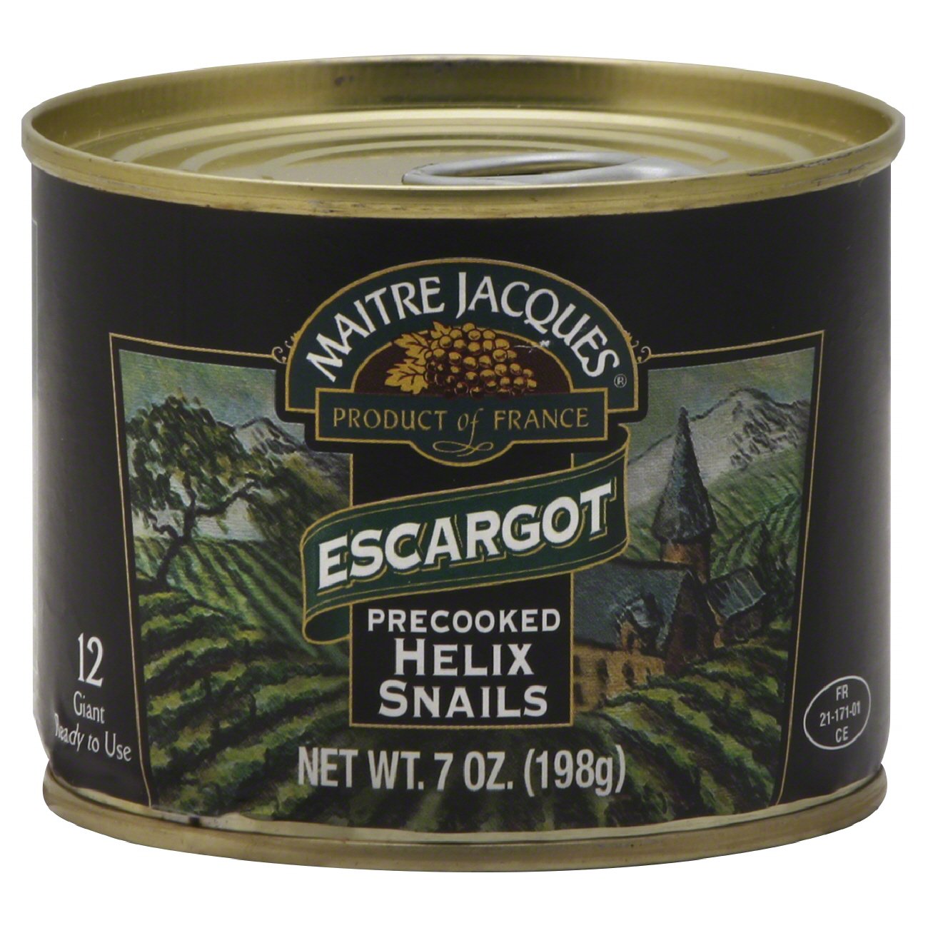Maitre Jacques Escargot Precooked Helix Snails Shop Seafood at HEB