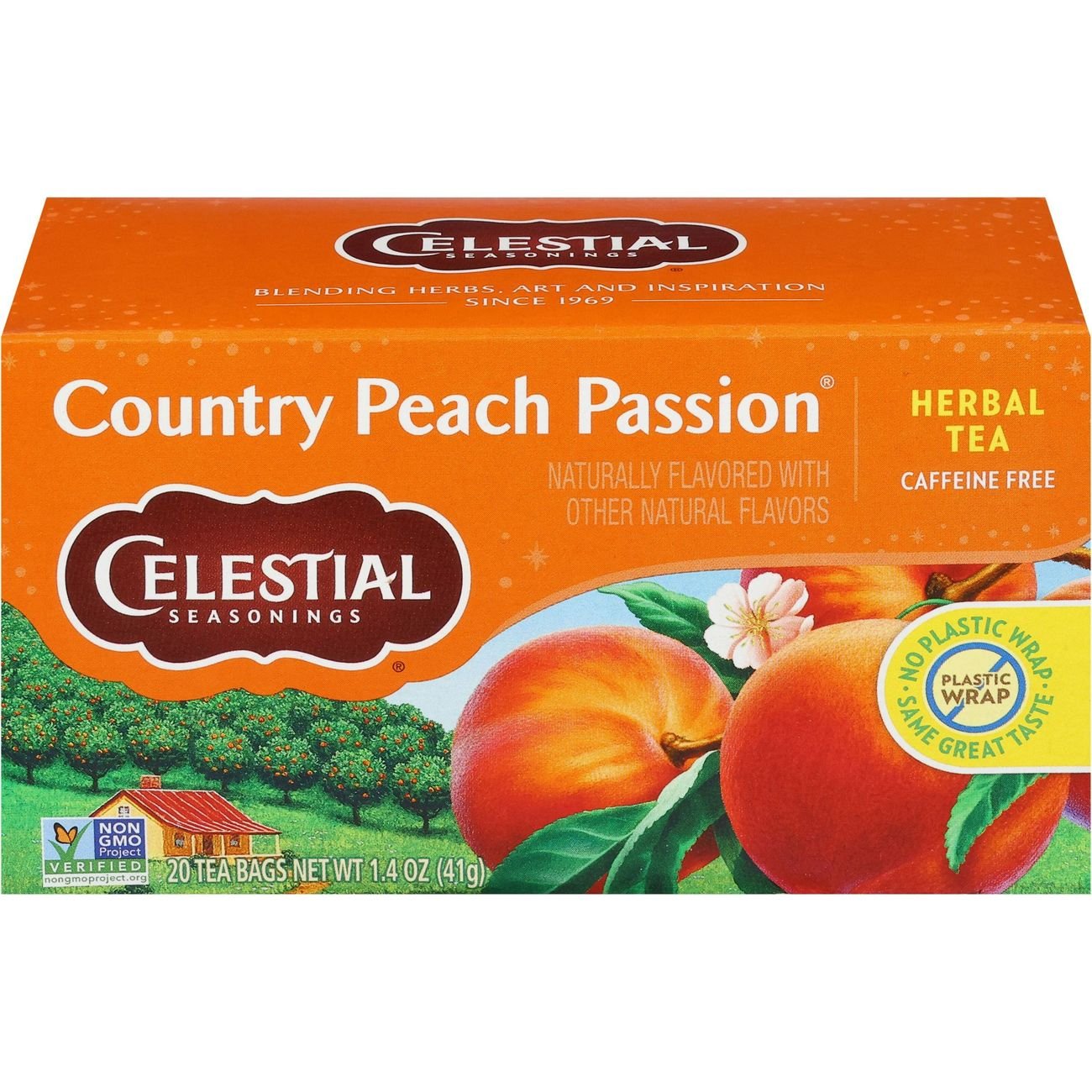 Peach Ambrosia Tea, Herbal – MarketSpice