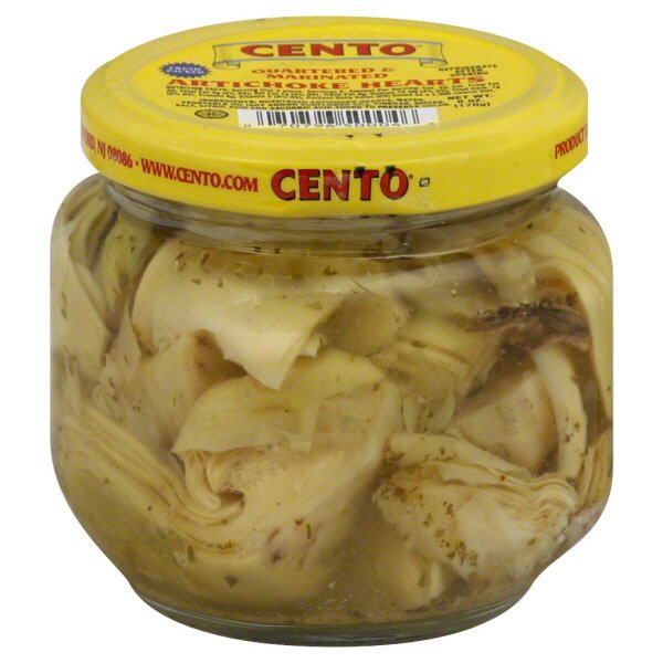 Cento Quartered and Marinated Artichoke Hearts - Shop Artichokes