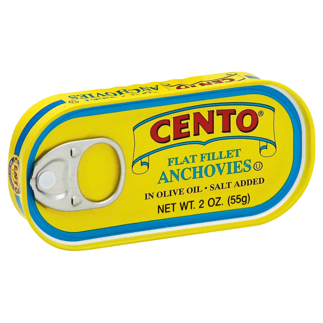 Cento Flat Fillet of Anchovies in Olive Oil Shop Seafood at HEB