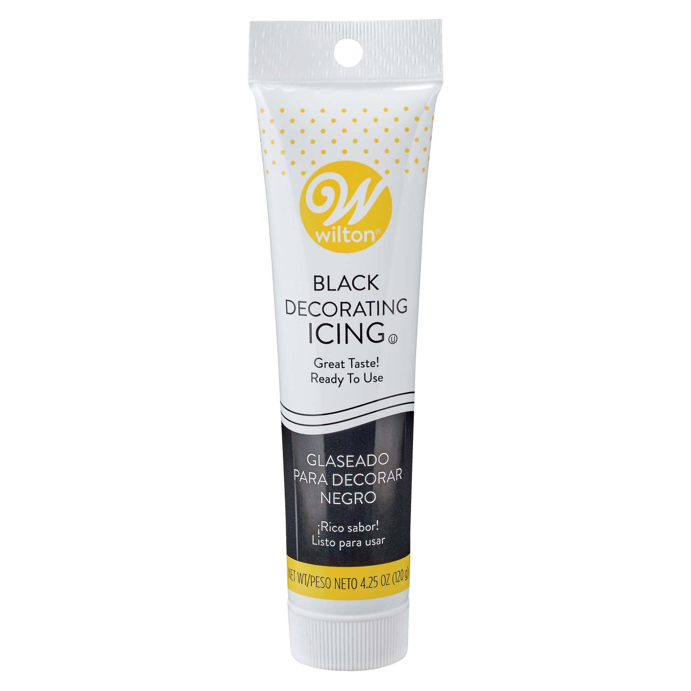 Black Sparkle Gel Frosting, 3.5 oz. - Wilton