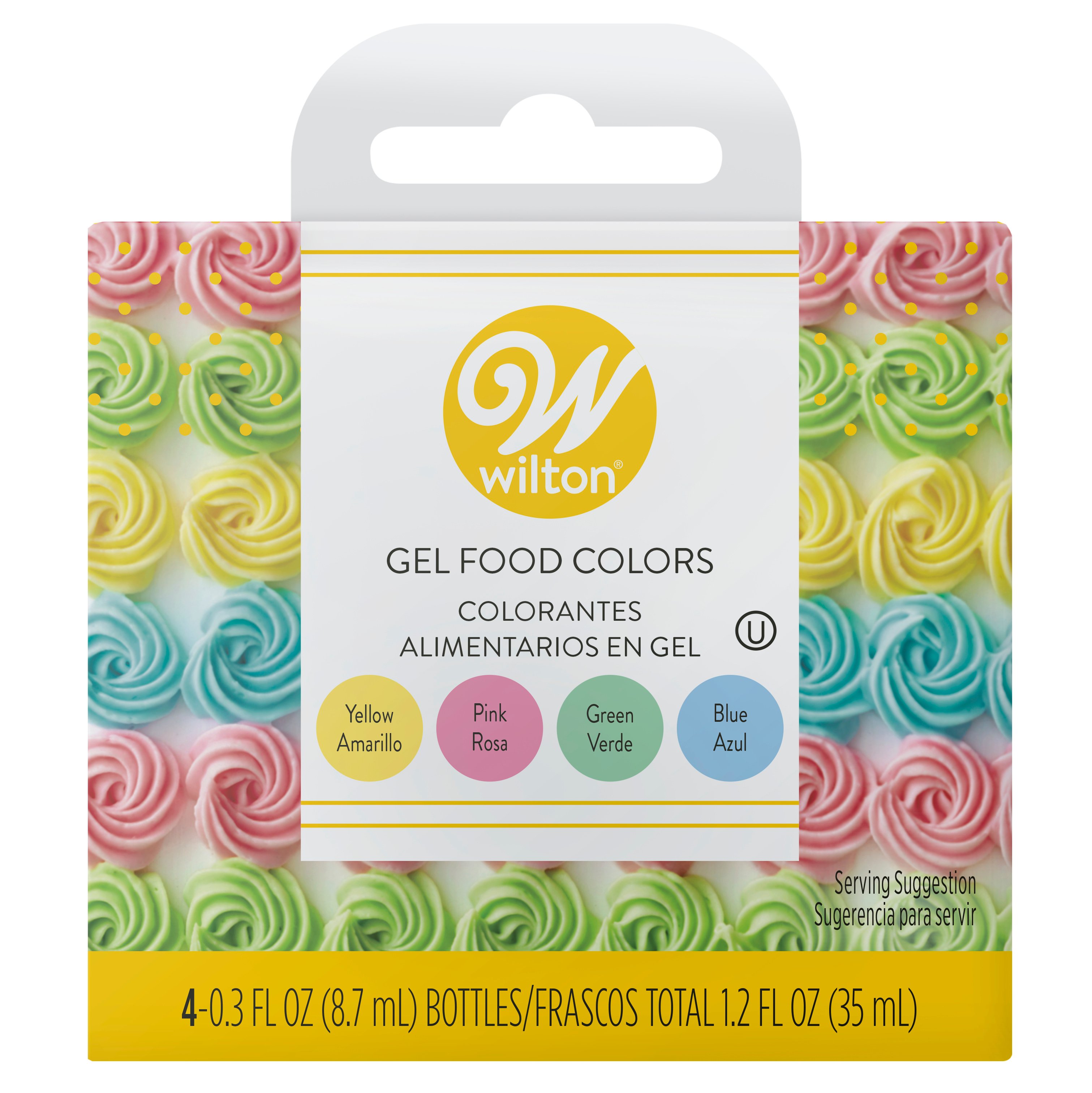 Wilton 4 Gel Food Colors - Shop Baking Ingredients at H-E-B