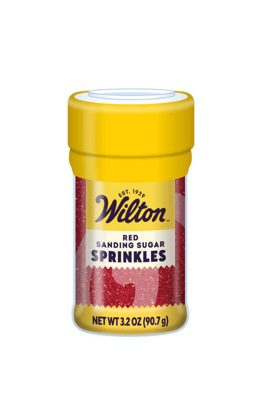 Wilton Sanding Sugar Sprinkles - Red; image 1 of 3