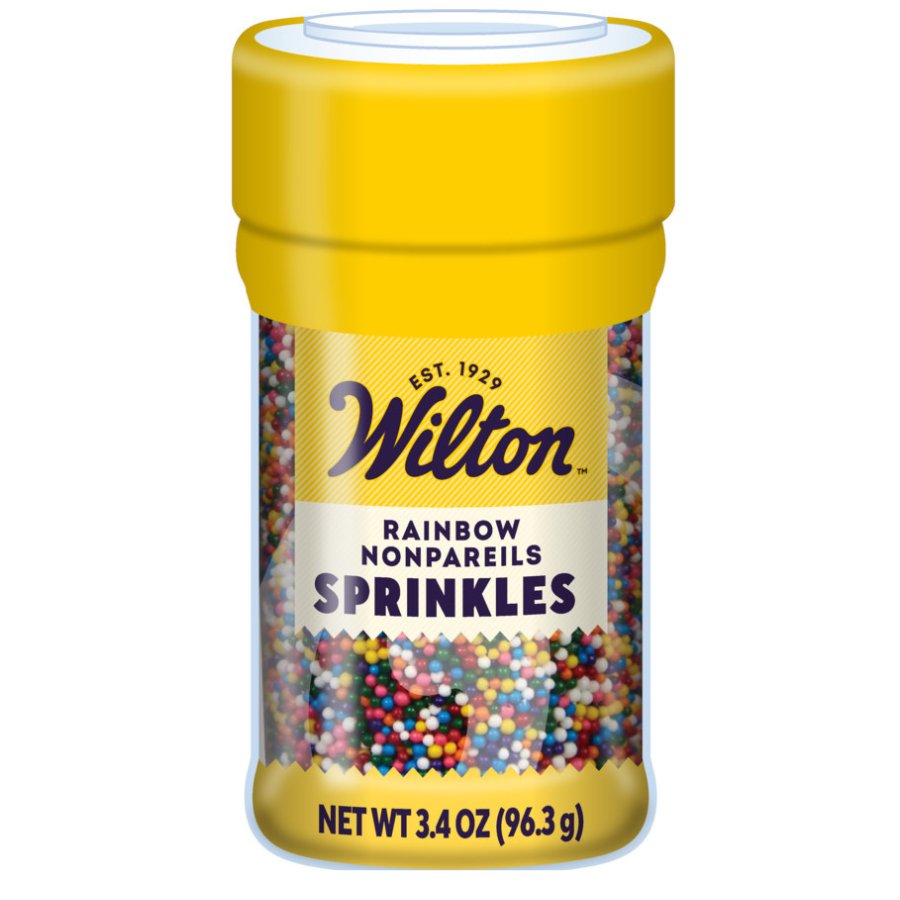 Wilton Rainbow Nonpareils Sprinkles Shop Icing & decorations at HEB