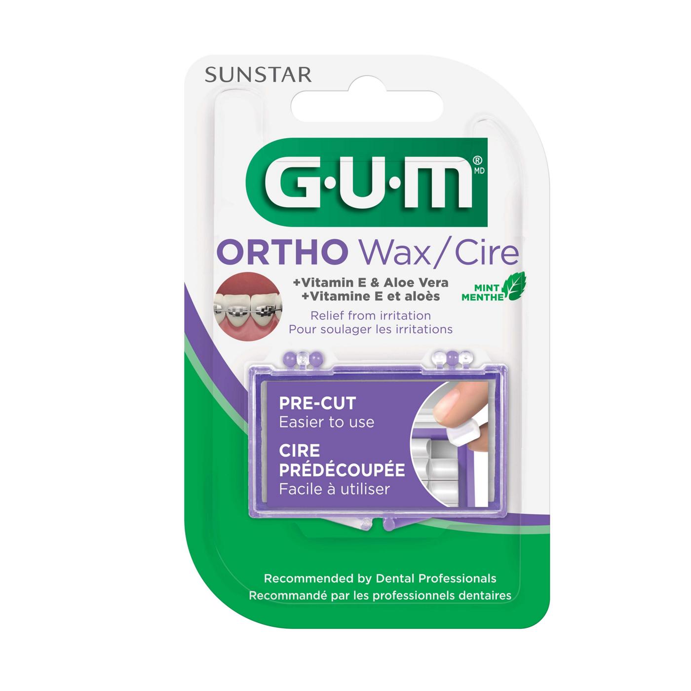 GUM Mint Ortho Wax; image 1 of 4