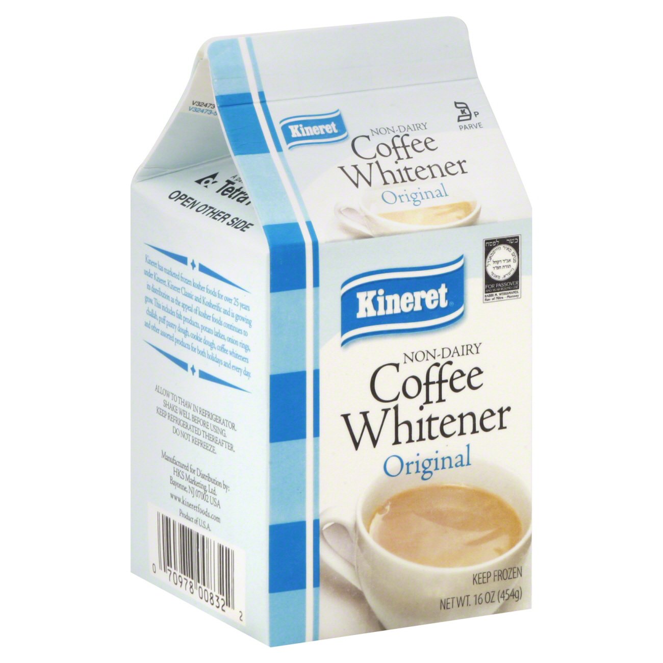 Kineret Original NonDairy Coffee Whitener Shop Coffee creamer at HEB