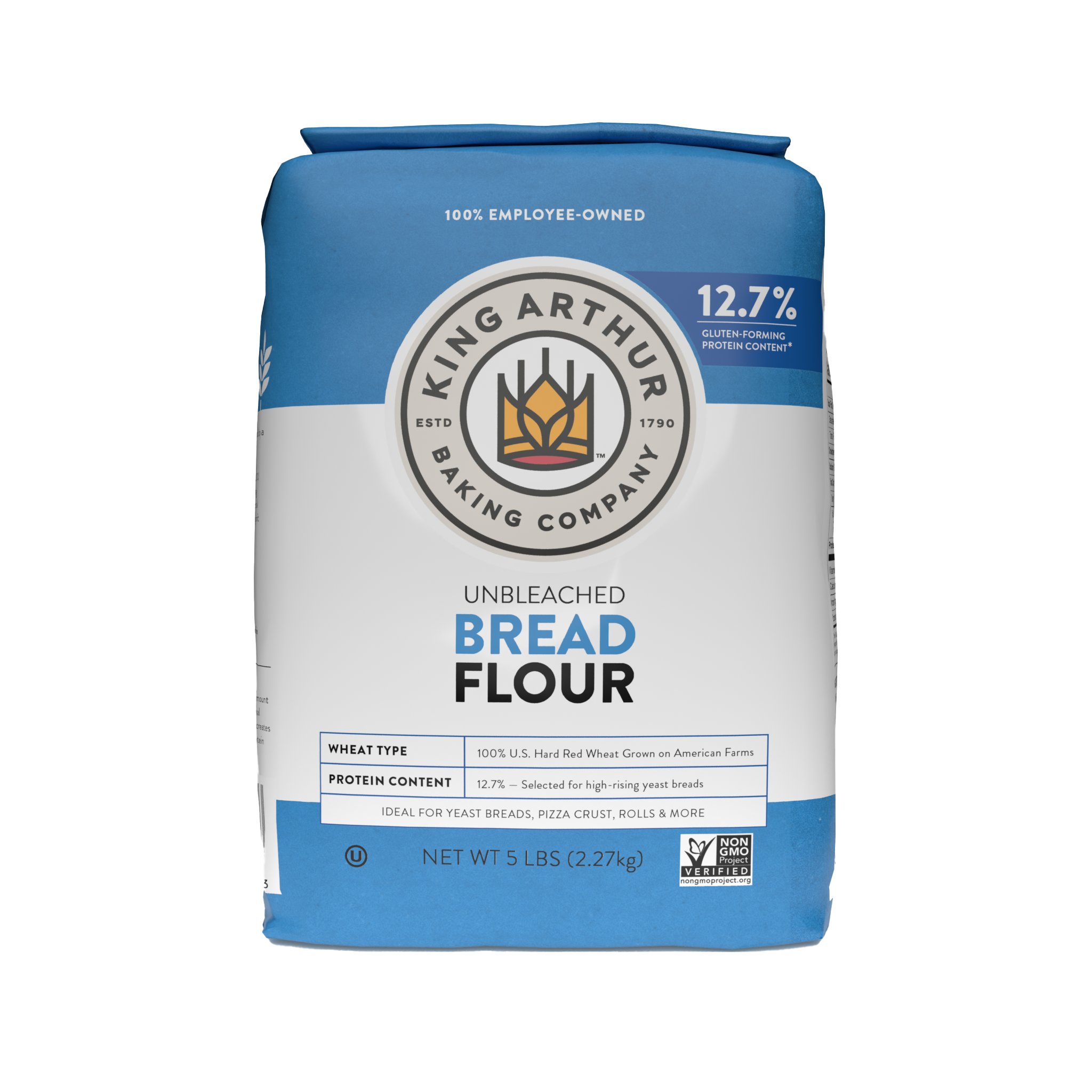 KING ARTHUR UNBLEACHED BREAD WHITE FLOUR 50 POUND visual data 7