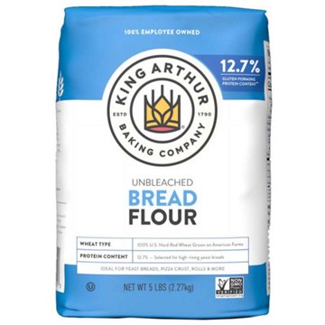 King Arthur Unbleached Bread Flour, 5 lbs
