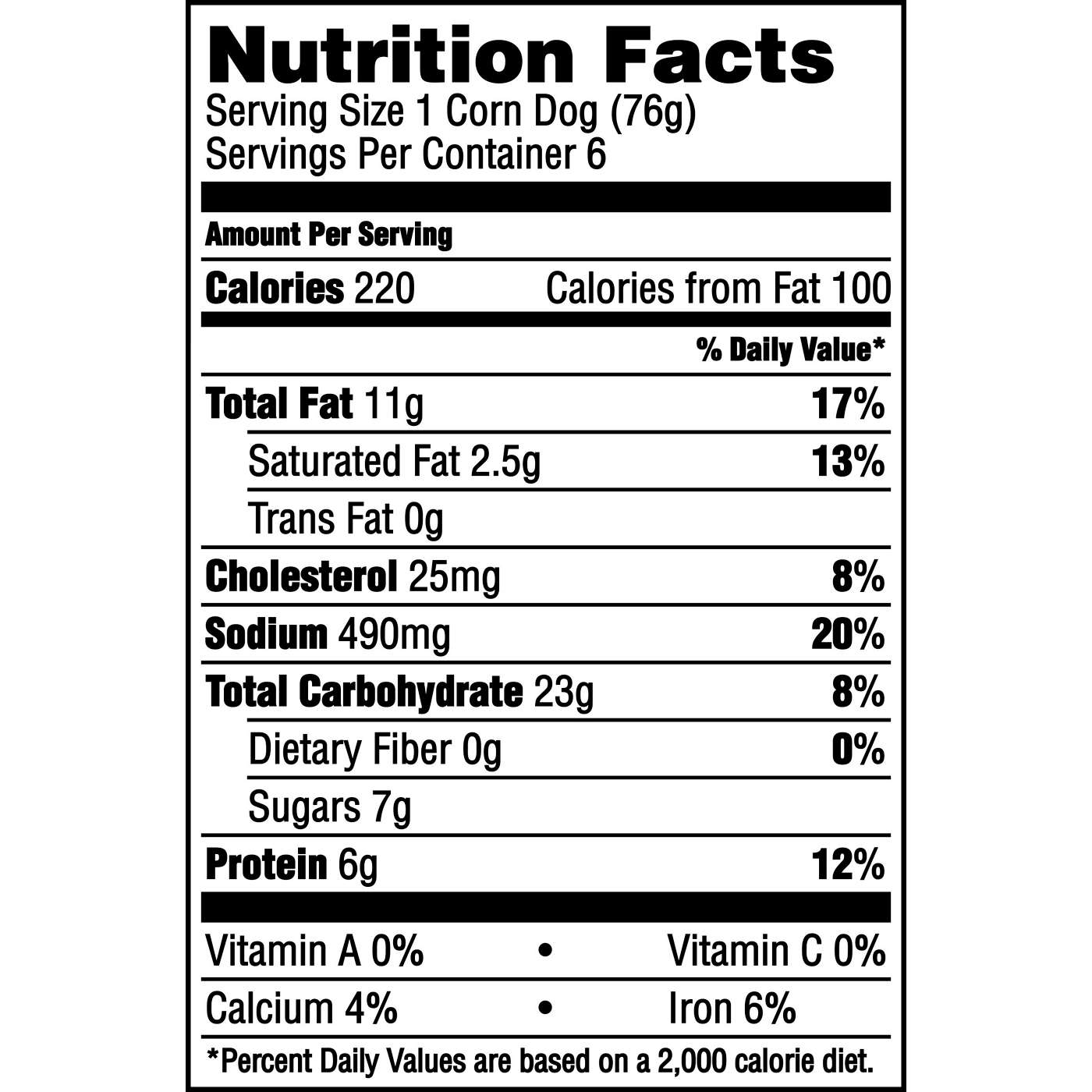 State Fair Frozen Fully Cooked Classic Corn Dogs with Honey Sweetened Batter; image 4 of 5