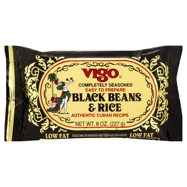 Vigo Black Beans & Rice, Authentic Shop Rice & grains at HEB
