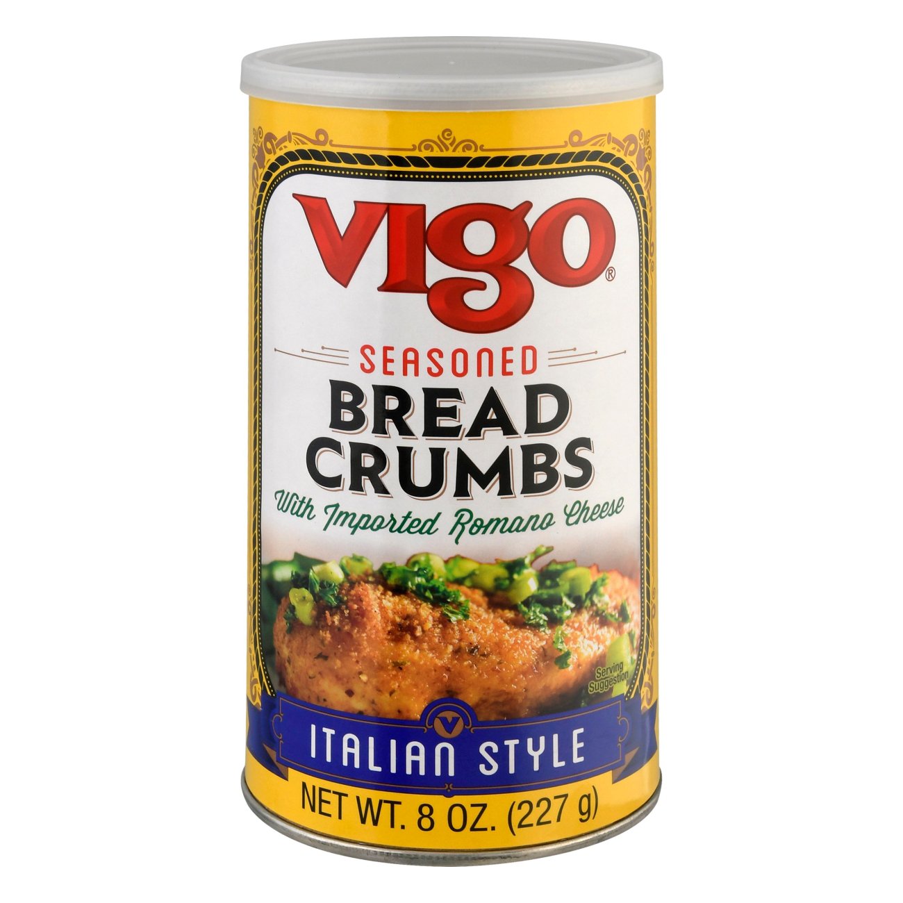 Vigo Italian Style Bread Crumbs with Imported Romano Cheese