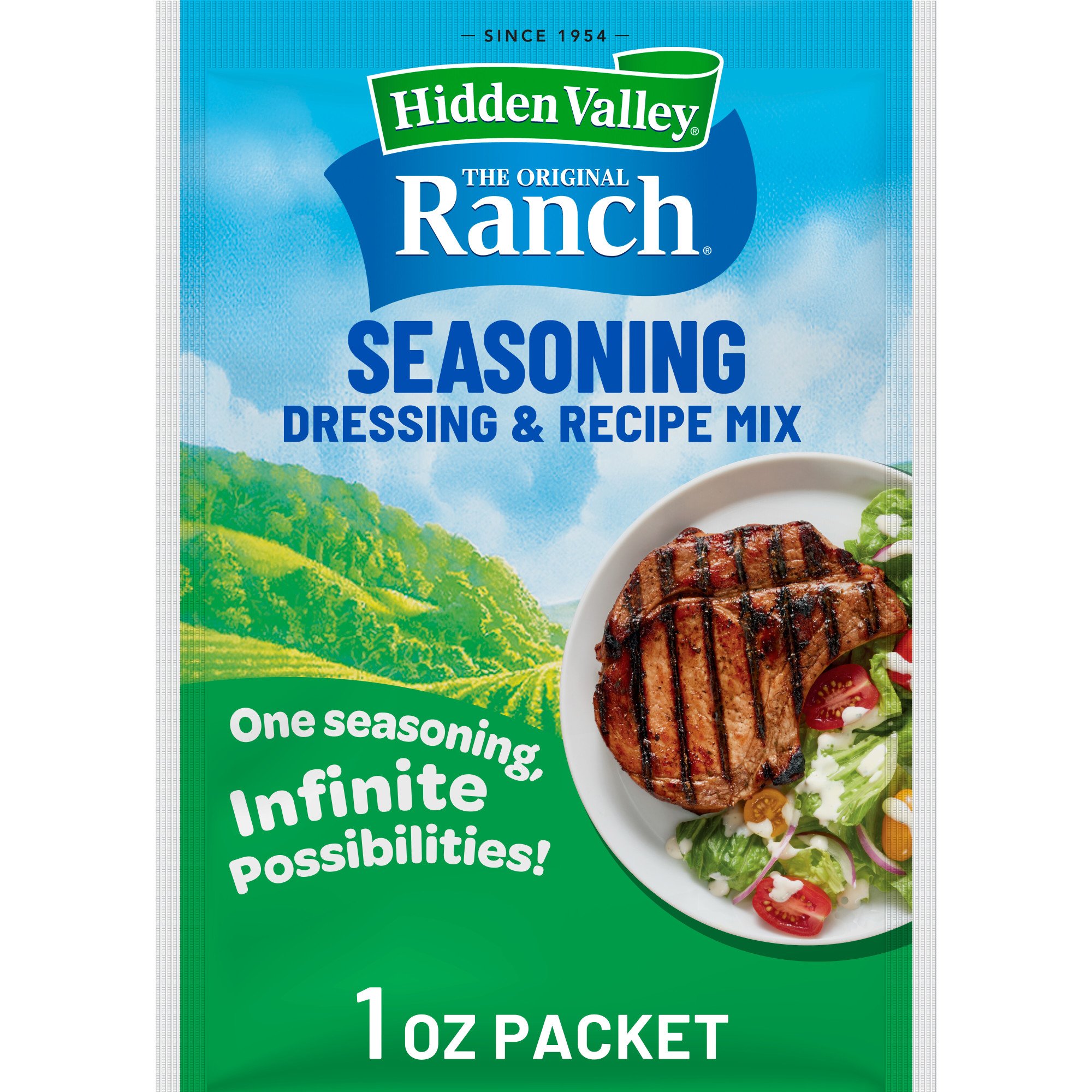 Hidden Valley The Original Ranch Salad Dressing Seasoning Mix Shop Salad Dressings At H E B