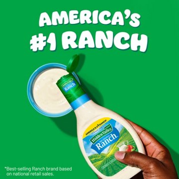 Hidden Valley Original Ranch Salad Dressing and Topping Bottle, 8 oz